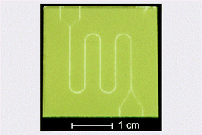 Graphical abstract: Preparation of titania particles utilizing the insoluble phase interface in a microchannel reactor