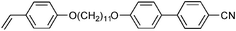 Graphical abstract: Styrene-containing mesogens. Part 1: photopolymerisable nematic liquid crystals