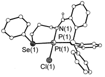 Graphical abstract: New complexes of functionalised ligands bearing P/N/Se or P2Se donor sets