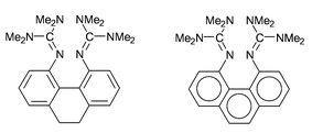 Graphical abstract: Computer aided design of organic superbases: the role of intramolecular hydrogen bonding