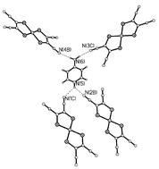 Graphical abstract: Spontaneous magnetization below 7.7 K based on an extended 3-D H-bonding network material: synthesis, crystal structure and magnetic properties