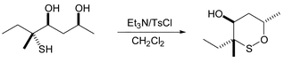 Graphical abstract: Stereochemically controlled synthesis of substituted 1,2-oxathianes