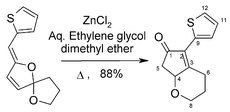 Graphical abstract: Acid catalysed rearrangement of a spiroketal enol ether. An easy synthesis of chrycorin