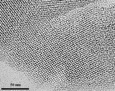 Graphical abstract: A hydrothermal post-synthesis route for the preparation of high quality MCM-48 silica with a tailored pore size