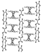 Graphical abstract: The hydrogen oxalate anion allows one-dimensional columnar aggregation of organometallic sandwich cations