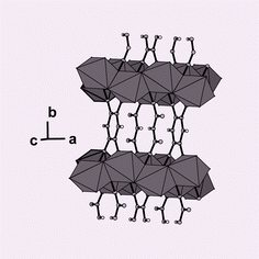 Graphical abstract: [Fe2(C10O8H2)]: An antiferromagnetic 3D iron(ii) carboxylate built from ferromagnetic edge-sharing octahedral chains (MIL-62)