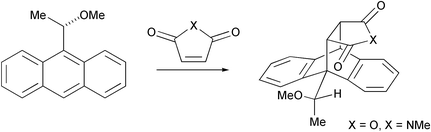 Graphical abstract: Mechanistic investigations in diastereoselective Diels–Alder additions of chiral 9-anthrylethanol derivatives