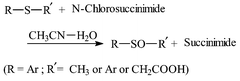 Graphical abstract: Kinetics and mechanism of oxidation of aromatic sulfides and arylmercaptoacetic acids by N-chlorosuccinimide