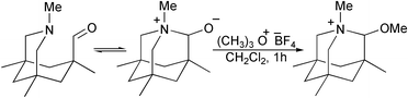 Graphical abstract: Structure and chemistry of a zwitterionic amine–aldehyde adduct