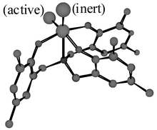 Graphical abstract: Tantalum(v) complexes of an amine triphenolate ligand: a dramatic difference in reactivity between the two labile positions