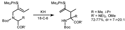 Graphical abstract: Synthesis of α,α-disubstituted unnatural amino acid derivatives using the aza-[2,3]-Wittig sigmatropic rearrangement