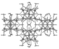 Graphical abstract: Novel three-dimensional framework based on Ba9 cores involving unprecedented μ5-η3:η3-acetate anions