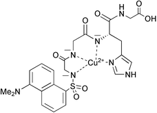 Graphical abstract: A dansylated peptide for the selective detection of copper ions