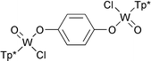 Graphical abstract: Mono- and di-nuclear tris(pyrazolyl)borato-oxo-tungsten(v) complexes with phenolate ligands: syntheses and structures, and magnetic, electrochemical and UV/Vis/NIR spectroscopic properties