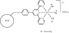 Graphical abstract: A novel mononuclear Fe(iii) mono(terpyridine) complex having labile solvent ligands and its catalytic activity