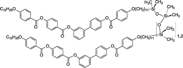 Graphical abstract: The first liquid crystalline dimers consisting of two banana-shaped mesogenic units: a new way for switching between ferroelectricity and antiferroelectricity with bent-core molecules