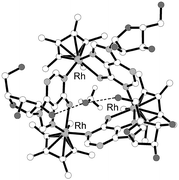 Graphical abstract: Diastereomeric separations and crystal structures of rhodium(iii) and iridium(iii) complexes containing adenosine and related nucleosides