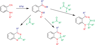 Graphical abstract: Ring forming reactions of imines of 2-aminobenzaldehyde and related compounds