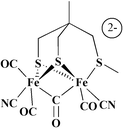 Graphical abstract: All-iron hydrogenase: synthesis, structure and properties of {2Fe3S}-assemblies related to the di-iron sub-site of the H-cluster