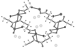 Graphical abstract: [Cobalt(ii)l-glutamate(H2O)·H2O]∞: a new 3D chiral metal–organic interlocking network with channels