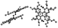 Graphical abstract: Helical geometry and liquid crystalline properties of 2,3,6,7,10,11-hexaalkoxy-1-nitrotriphenylenes