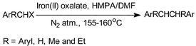 Graphical abstract: Facile reductive coupling of benzylic halides with ferrous oxalate dihydrate