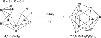 Graphical abstract: Arsacarborane chemistry. The 7,8,9,11-, 7,9,8,10- and 7,8,9,10-isomers of nido-As2C2B7H9 and some of their halogenated derivatives