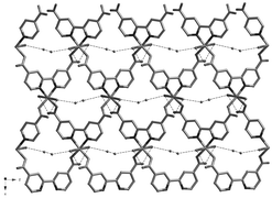Graphical abstract: Coordination and hydrogen bonded networks featuring 4,4′-dicarboxy-2,2′-bipyridine (H2dcbp): structural characterisation of H2dcbp, [Co(dcbp)(H2O)4]·4H2O, and {[Cu(dcbp)(H2O)2]·2H2O}n
