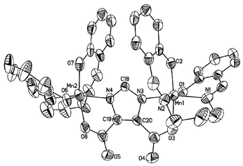 Graphical abstract: Isolation of the first ferromagnetically coupled Mn(iii/iv) complex