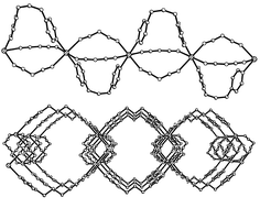 Graphical abstract: One- and two-dimensional metal–dicyanamido complexes with a flexible bridging co-ligand: structural and magnetic properties