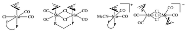 Graphical abstract: Reactivity of the labile complex [MoCl(η3-allyl)(CO)2(NCMe)2] with diphosphanes