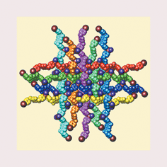 Graphical abstract: The first ‘two-over/two-under’ (2O/2U) 2D weave structure assembled from Hg-containing 1D coordination polymer chains