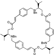 Graphical abstract: A versatile approach to chiral macrocycles