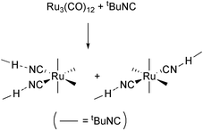 Graphical abstract: The formation of cis- and trans-[Ru(CN)2(CNtBu)4] by reductive cleavage of isocyanide ligands; isomer separation by supramolecular interactions with various solvents