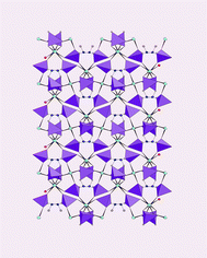 Graphical abstract: A novel copper organophosphonate with a pore-like 3D framework and Cu–Cu magnetic ordering