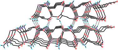 Graphical abstract: Lithium l-hydrogen-α-glutamate: A layer structure with asymmetrical tunnels formed by nets with two different macrocycles