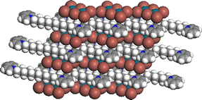 Graphical abstract: N,N′-Dodecamethylene-bis(pyridinium) goes lamellar. Role of C–H⋯I, C–H⋯M, and I⋯I interactions in the crystal structure of its hexaiododipalladate(II) derivative