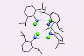 Graphical abstract: Hydrogen-bonded cubanes in the crystal structure of 2,6-di(Pri)aniline hydrochloride and their inorganic analogues [M2+(2,6-di(Pri)C6H5N2−)]4 (M = Sn, Pb)