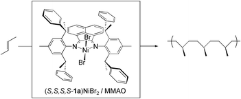 Graphical abstract: Chiral anilines: development of C2-symmetric, late-transition metal catalysts for isoselective 2-butene polymerization