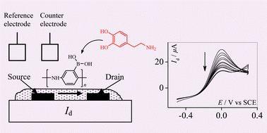 Graphical abstract: Poly(aniline boronic acid)-based conductimetric sensor of dopamine