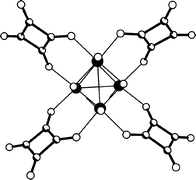 Graphical abstract: Novel molybdenum(v) squarato complexes based on the dinuclear metal–metal bonded unit: syntheses and structural characterization of dinuclear [Mo2O4(C4O4)(R-Py)4] and tetranuclear [Mo4O8(C4O4)4]4−