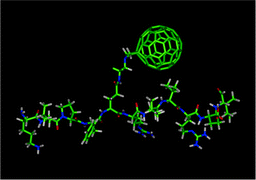 Graphical abstract: Solid-phase synthesis and characterization of a novel fullerene-peptide derived from histone H3