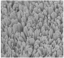 Graphical abstract: A template-free aqueous route to ZnO nanorod arrays with high optical property