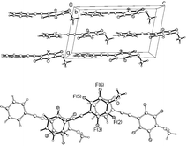 Graphical abstract: Arene-perfluoroarene interactions in crystal engineering: structural preferences in polyfluorinated tolans