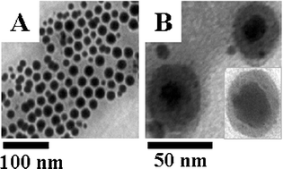 Graphical abstract: Foam-based synthesis of cobalt nanoparticles and their subsequent conversion to CocoreAgshell nanoparticles by a simple transmetallation reaction