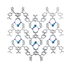 Graphical abstract: Water and tris(5-acetyl-3-thienyl)methane (TATM) assemble into a one-dimensional channel compound