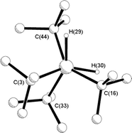 Graphical abstract: Molecular structure of 1,1,2,2-tetra-tert-butyldisilane: unusual structural motifs in sterically crowded disilanes