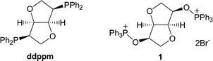 Graphical abstract: A concise synthesis of a rigid isomannide-based diphosphine ligand and structural characterisation of an alkoxyphosphonium intermediate