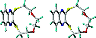 Graphical abstract: Conformational analysis of mixed oxathia crown ethers and their complexational ability towards Ag(i) and Pd(ii)—an experimental solution NMR and theoretical molecular modelling study