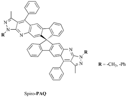 Graphical abstract: Spirobifluorene-based pyrazoloquinolines: efficient blue electroluminescent materials